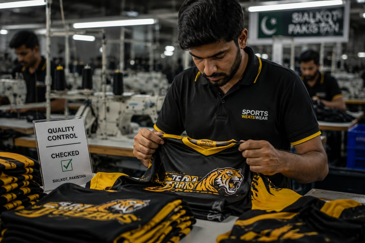 Quality control inspection at Black Shark