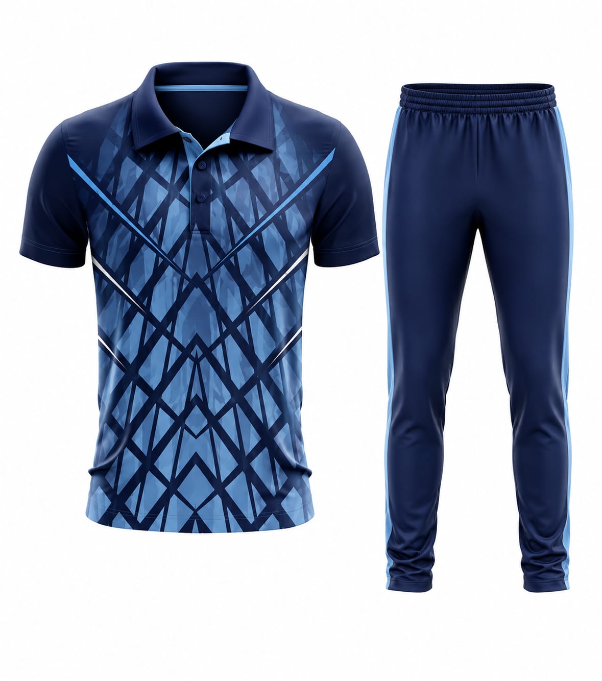 Cricket Kit Navy Blue Diamond