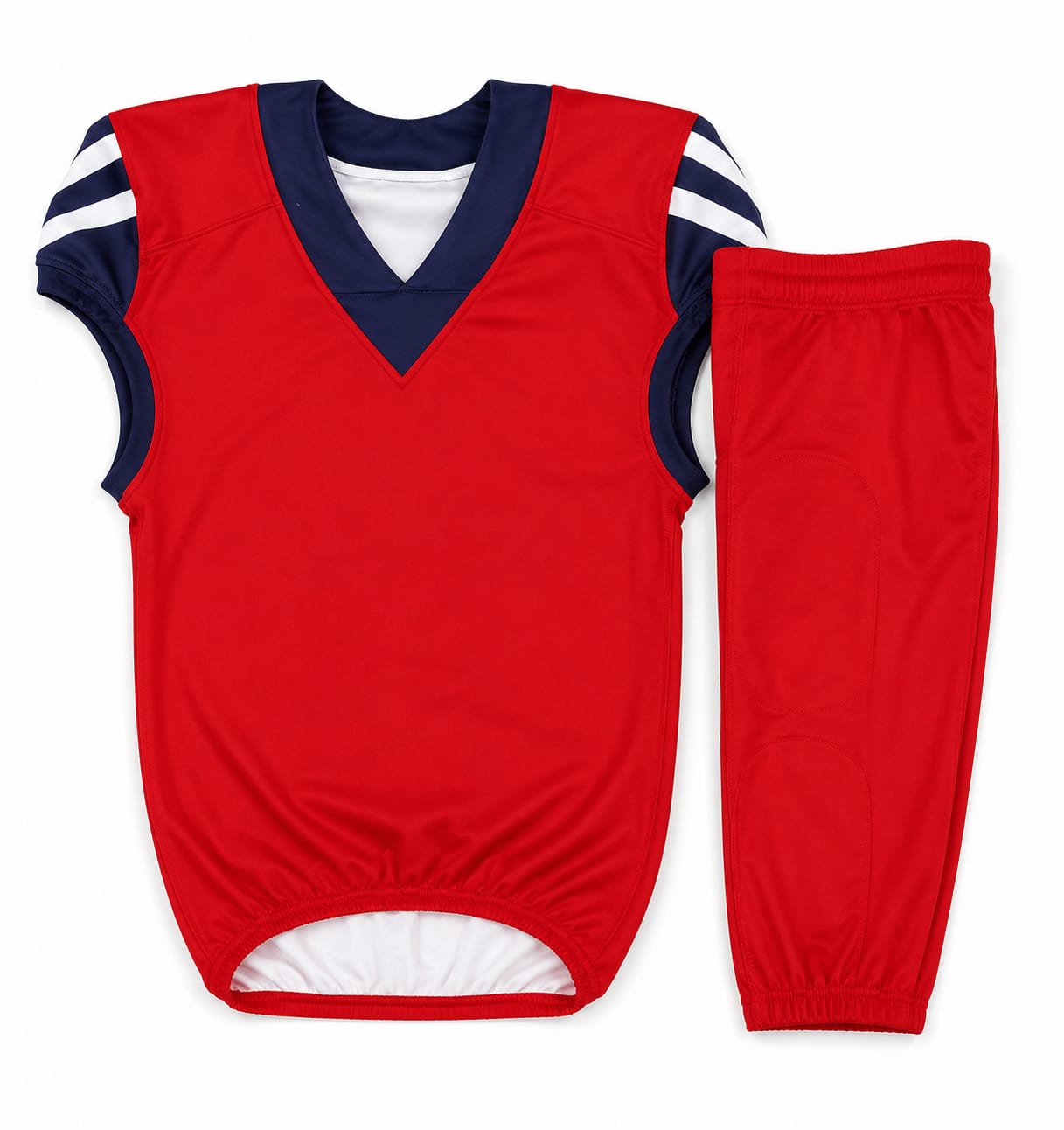 American Football Kit Red Navy