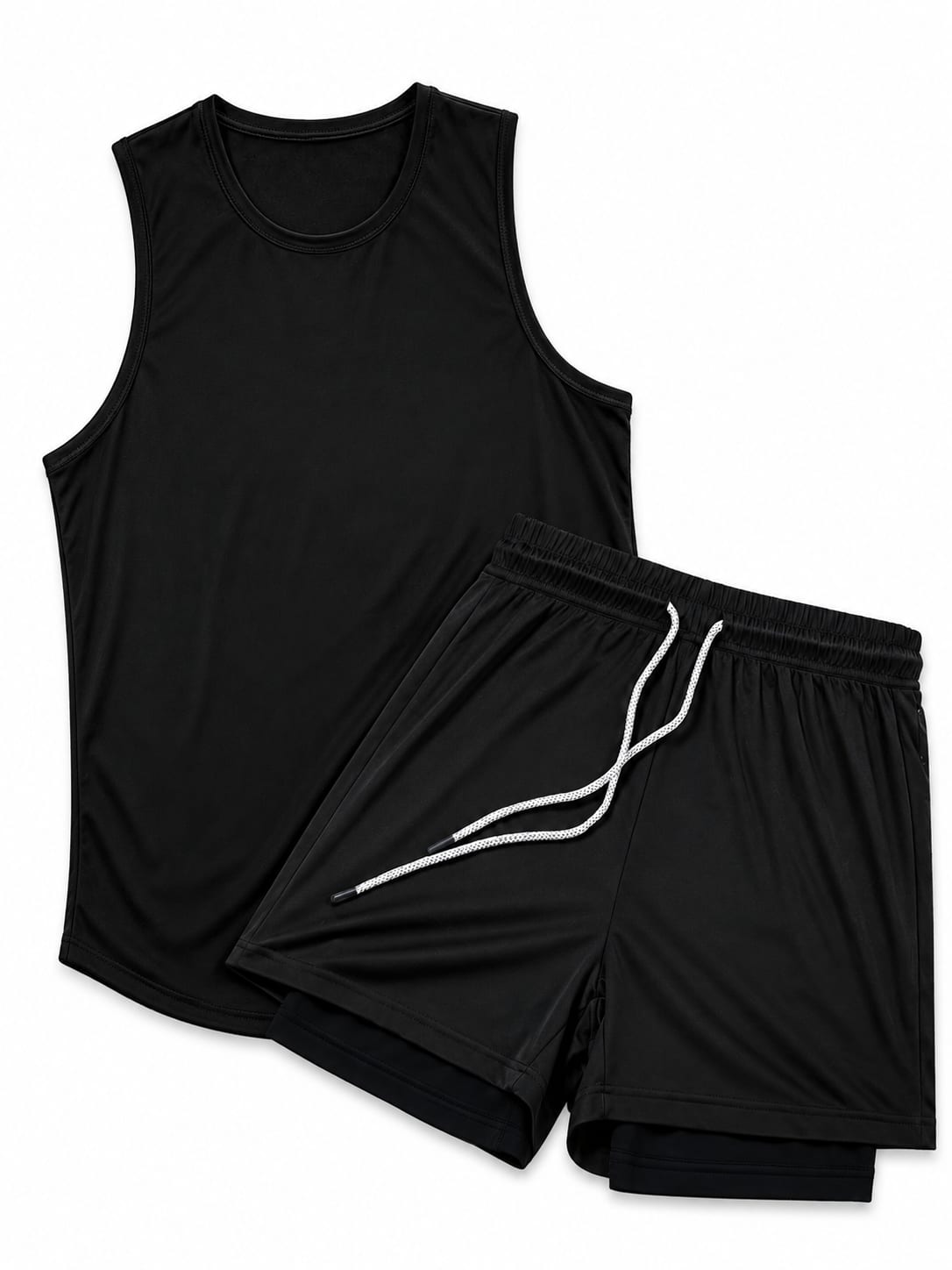 Plain Black Athletic Training Set