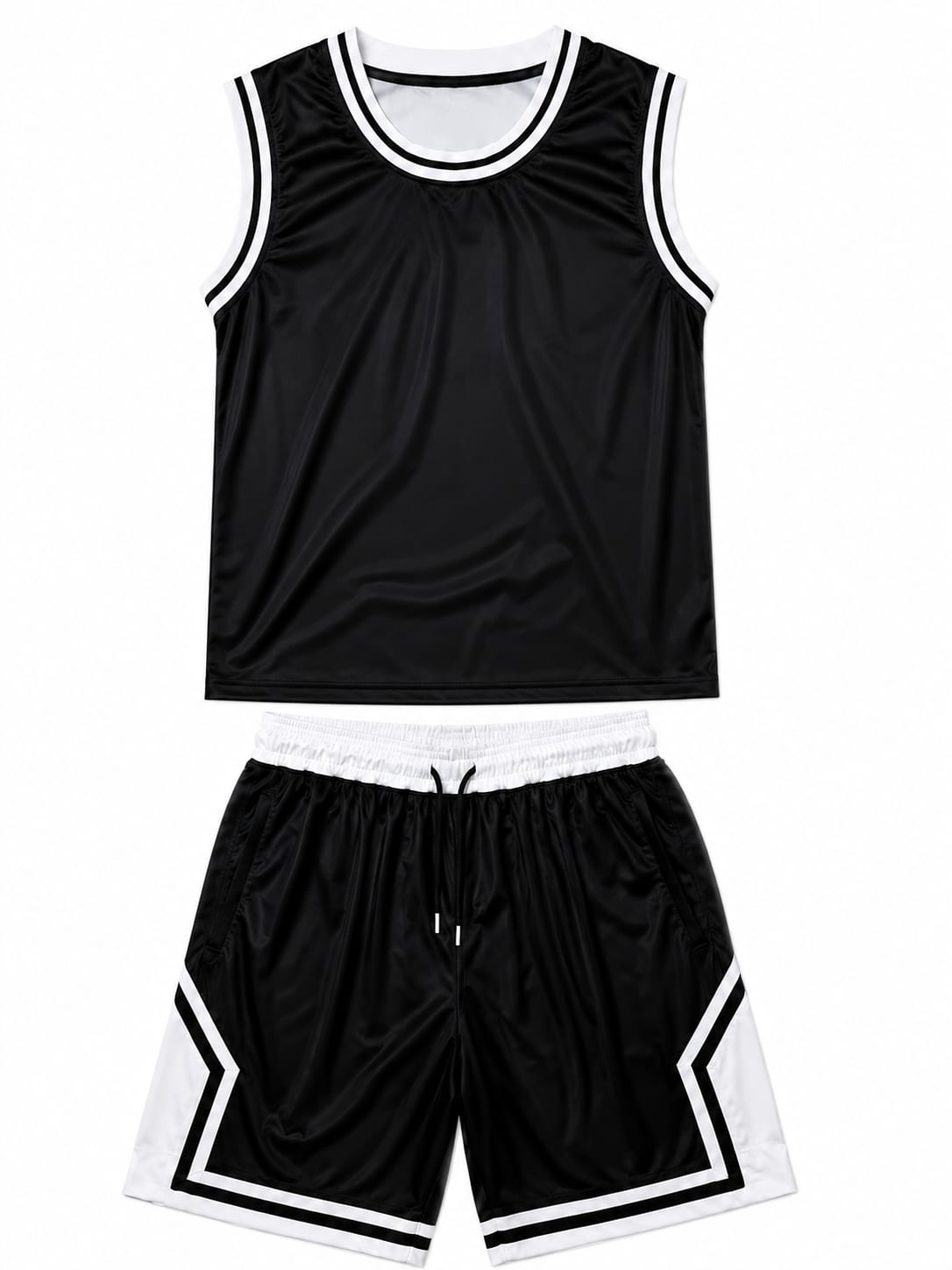 Black White Basketball Training Set