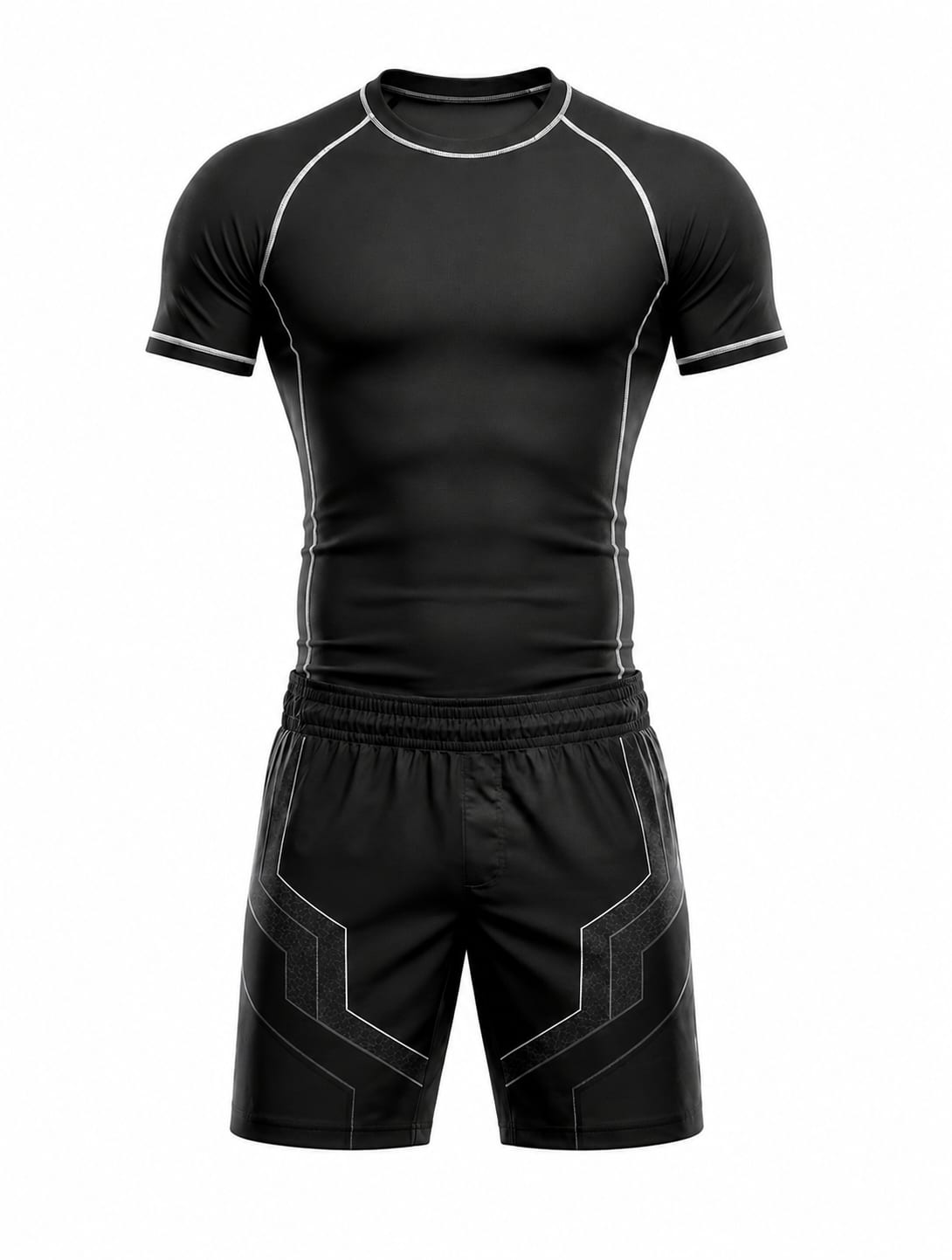 MMA Compression Set All Black
