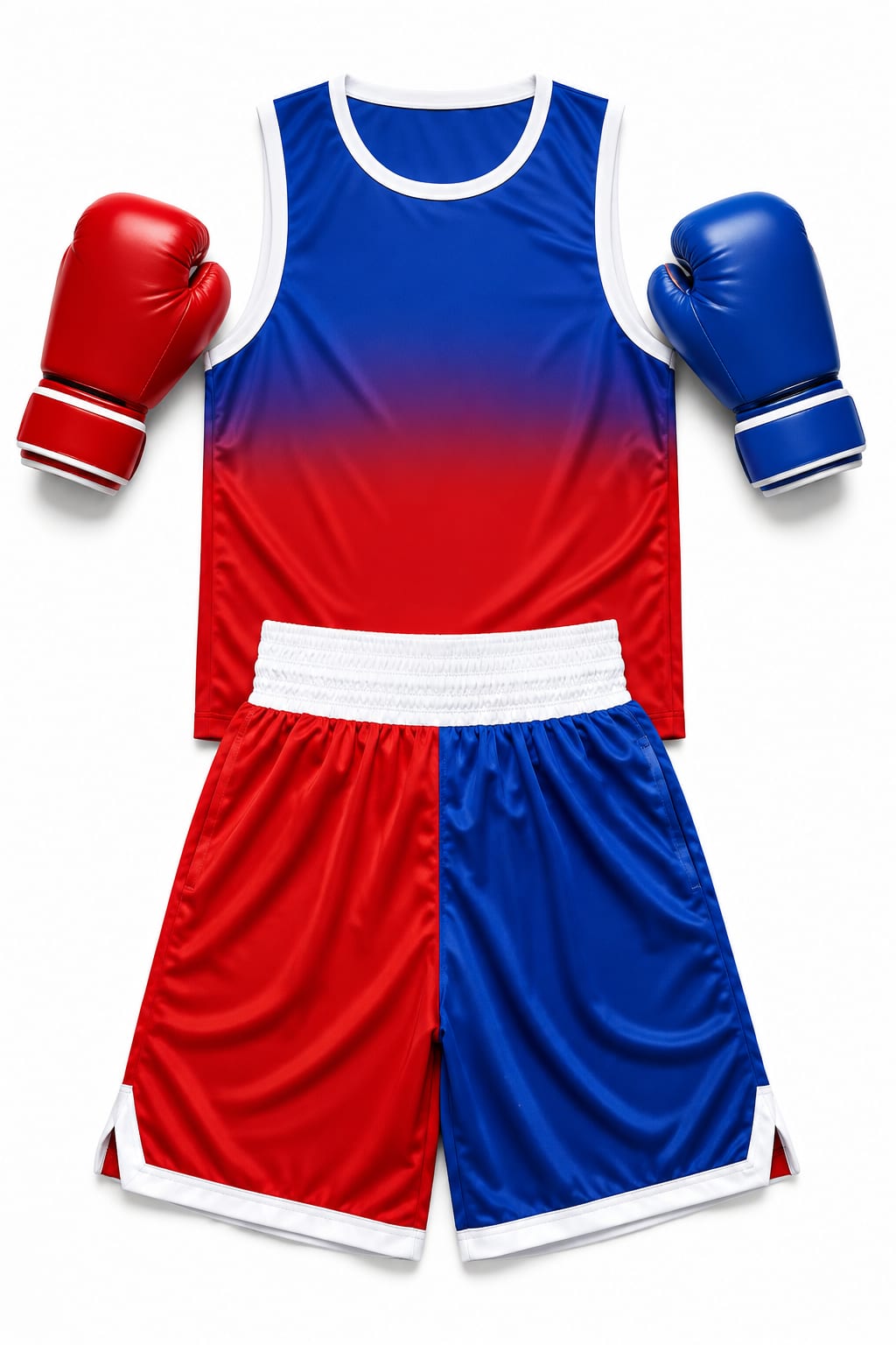 Boxing Kit Blue Red Gradient